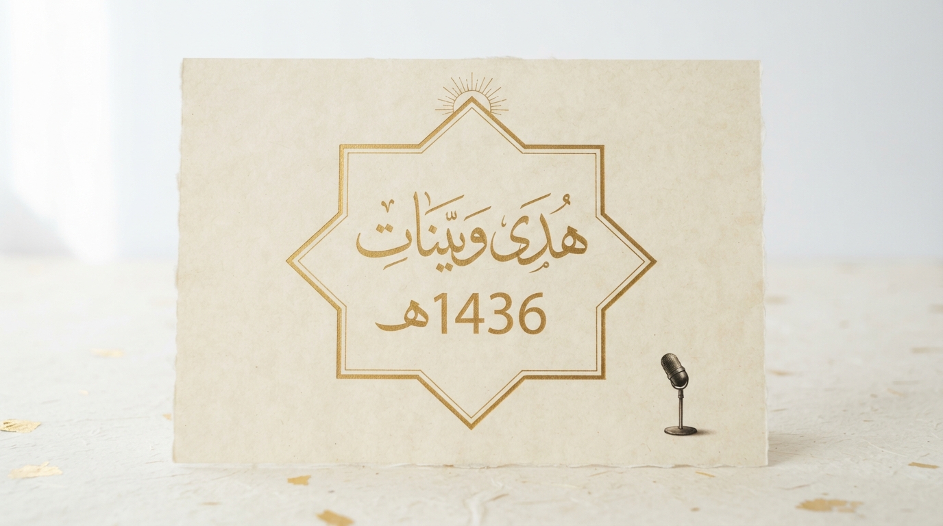 هدى وبينات 1436هـ - Image 1